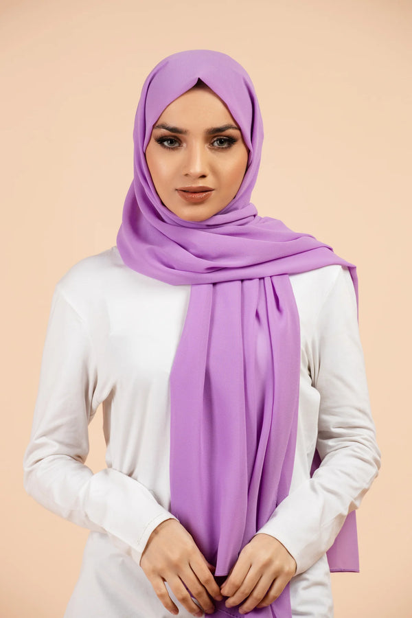 Premium Georgette - Lavender
