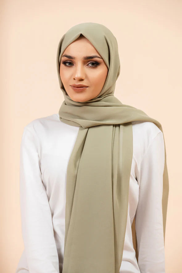 Premium Georgette - Pistachio