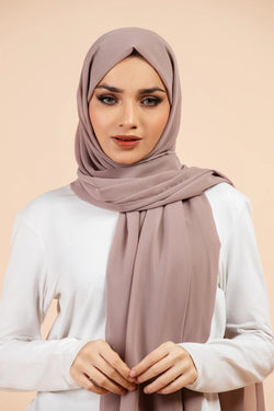 Premium Georgette - Rose Taupe